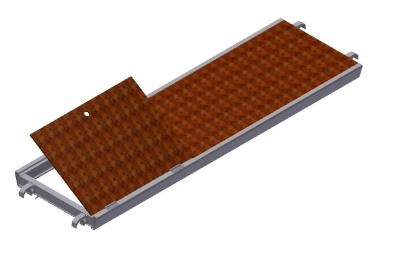 Trap door deck